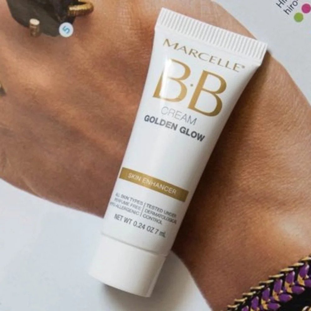 Marcelle BB Golden Glow Cream 0.24 oz  Skin Enhancer NEW